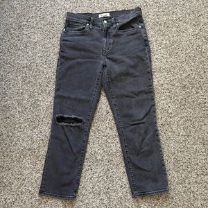 Madewell The Girljean: Ripped Knee Edition